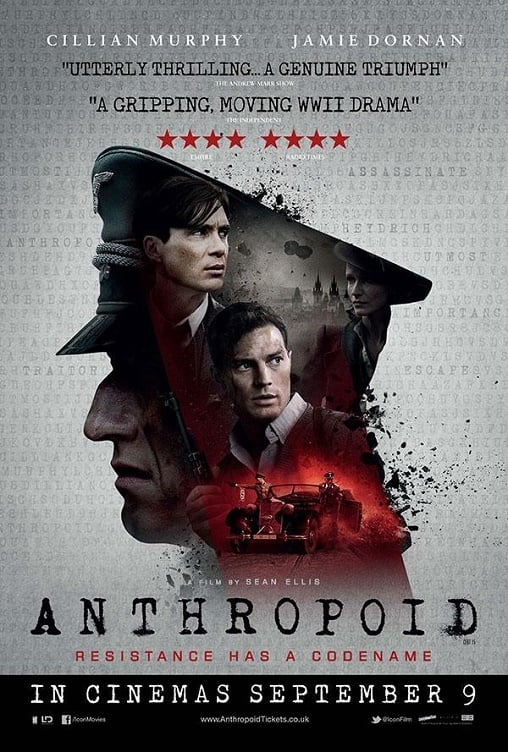 ดูหนังออนไลน์ฟรี Anthropoid (2016) แอนโธรพอยด์ ปฏิบัติการพิฆาตนาซี