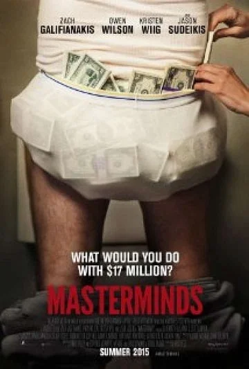 ดูหนังออนไลน์ฟรี Masterminds (2016) ปล้น วาย ป่วง