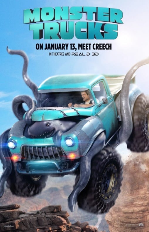 ดูหนังออนไลน์ฟรี Monster Trucks (2017) บิ๊กฟุตตะลุยเต็มสปีด