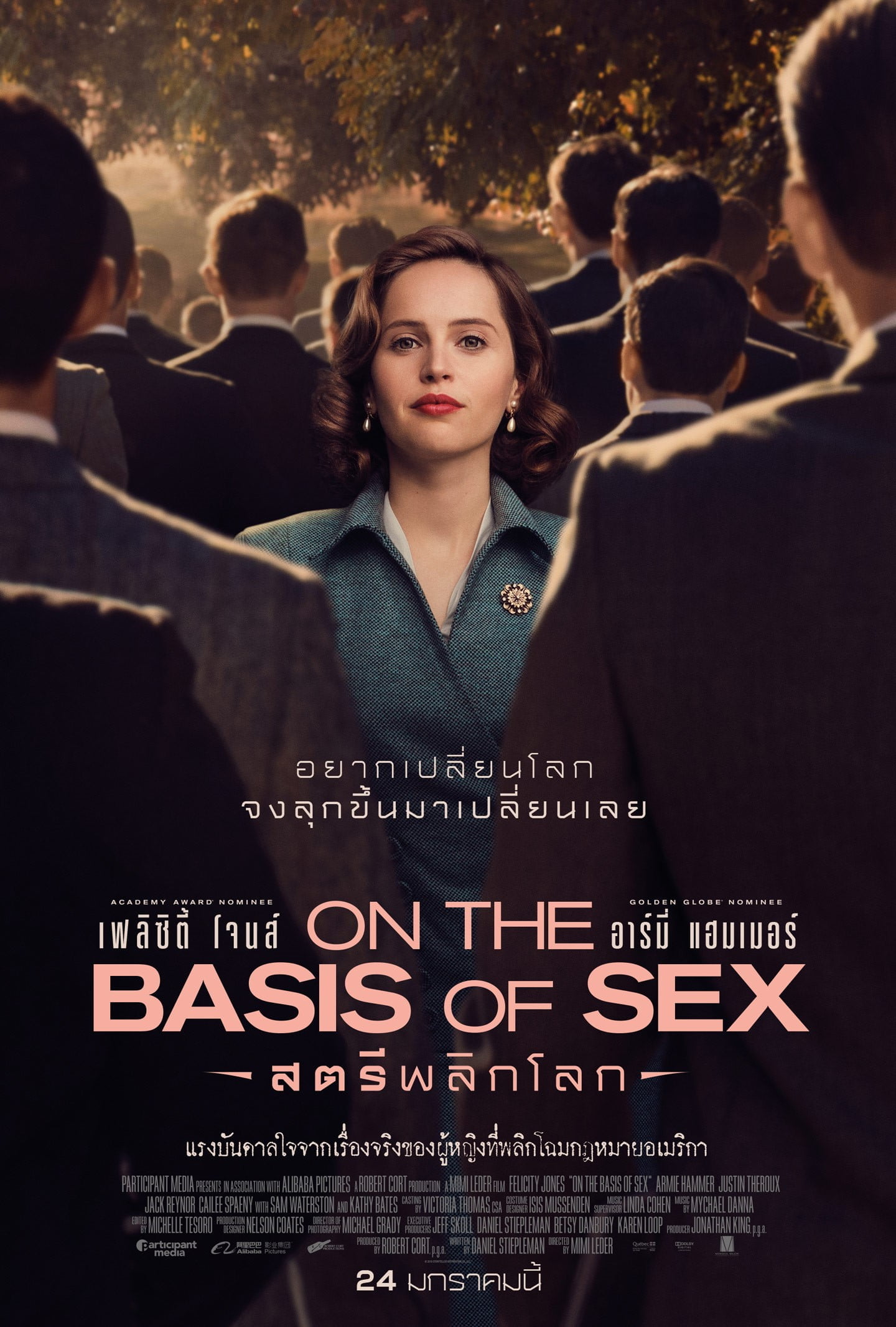 ดูหนังออนไลน์ On the Basis of Sex (2018) สตรีพลิกโลก