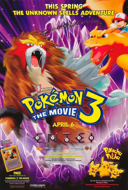 ดูหนังออนไลน์ฟรี Pokemon The Movie 3 Lord of the Unknown Tower (2000) โปเกมอน มูฟวี่ 3 ผจญภัยบนหอคอยปีศาจ