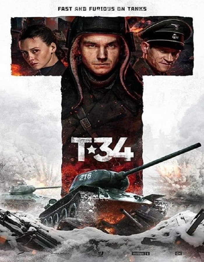 ดูหนังออนไลน์ฟรี T-34 (2018) ยักษ์เหล็กประจัญบาน